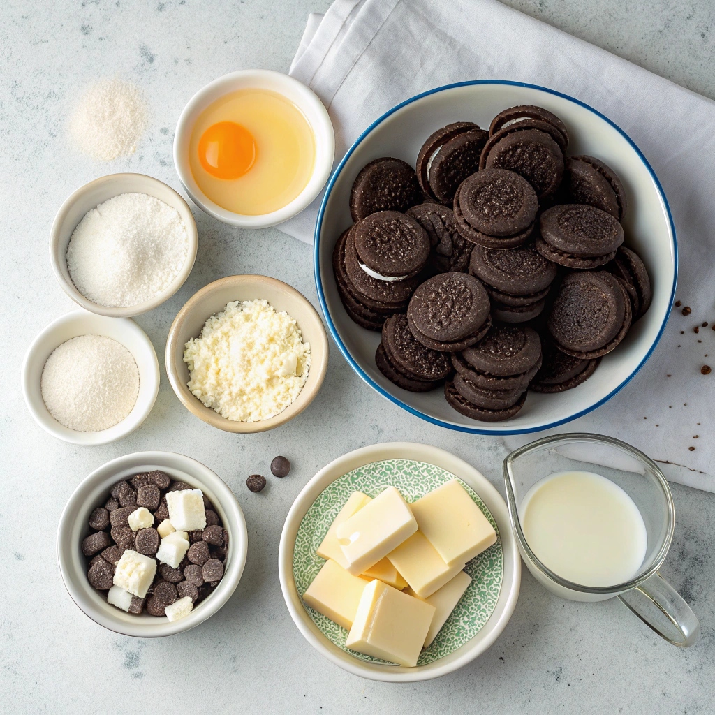 Chocolate Cream Pie Ingredients