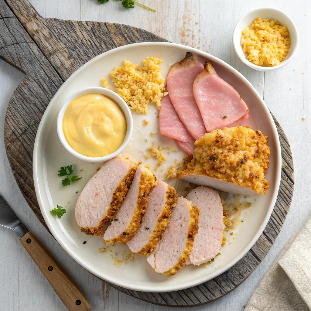 Ingredients for Classic Chicken Cordon Bleu