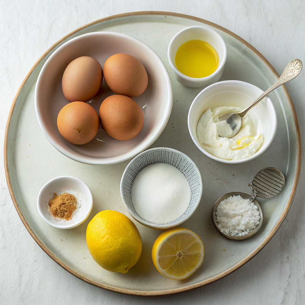 Ingredients for Citrus Cloud Delight