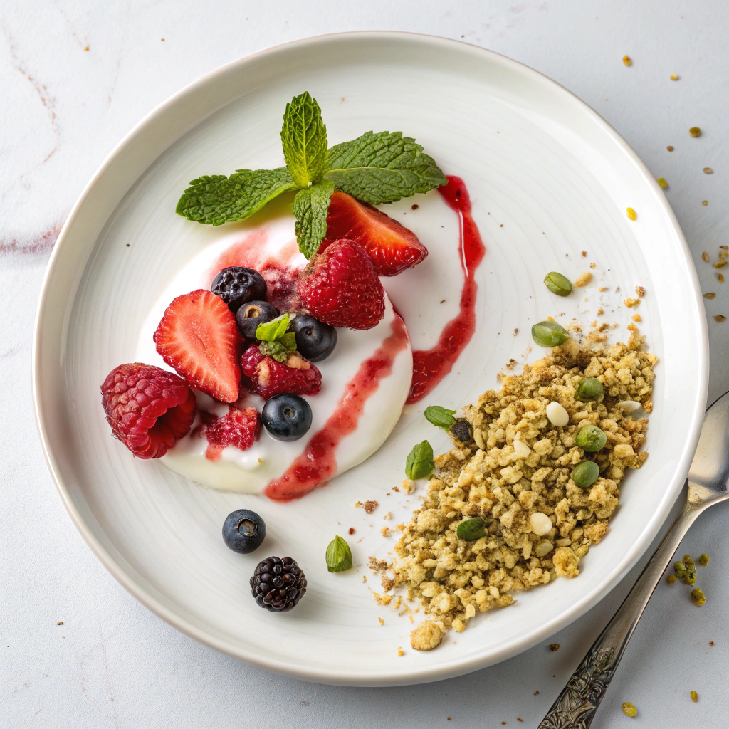 Ingredients for Silky Panna Cotta