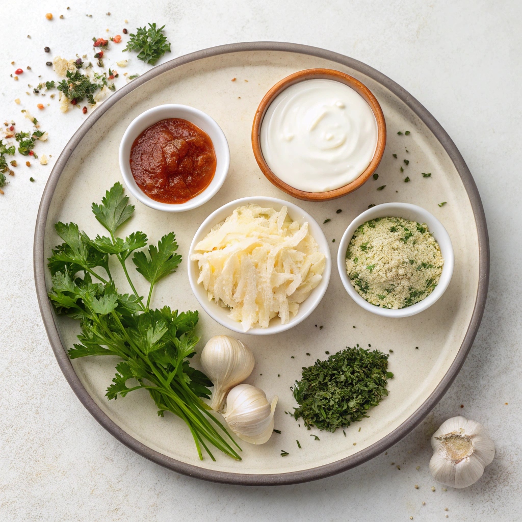 Fresh Clam Dip Ingredients