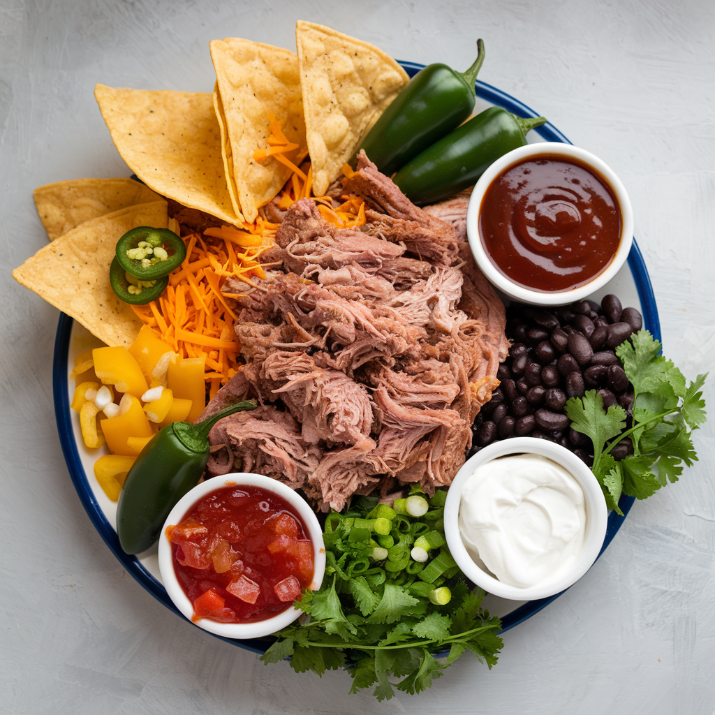 Essential Ingredients for Ultimate Pulled Pork Nachos