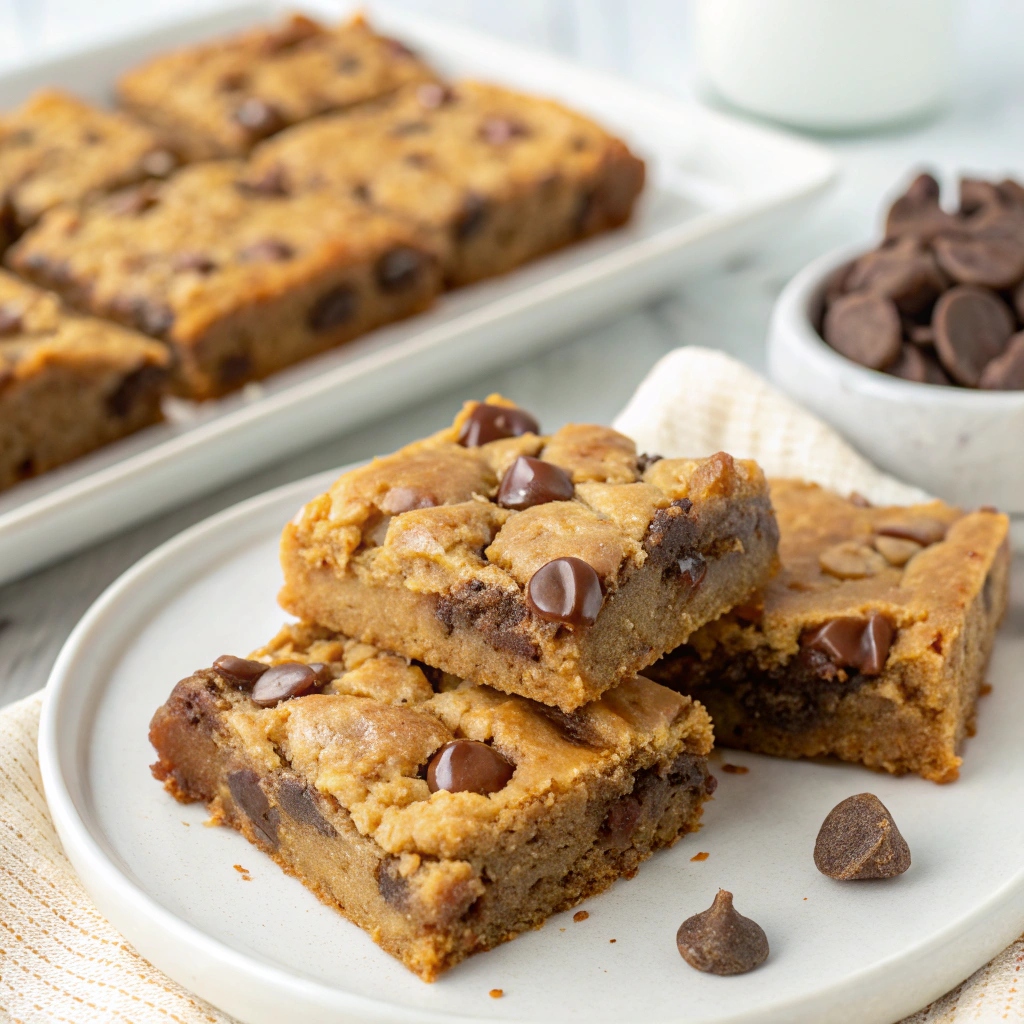 Toffee Chocolate Chip Cookie Bars