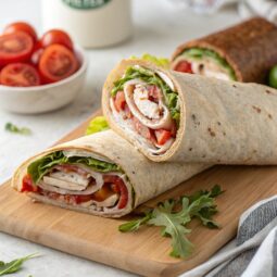 Turkey Club Wrap Recipe