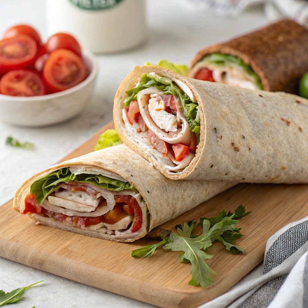 Turkey Club Wrap Recipe