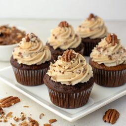 German Chocolate Cupcakes