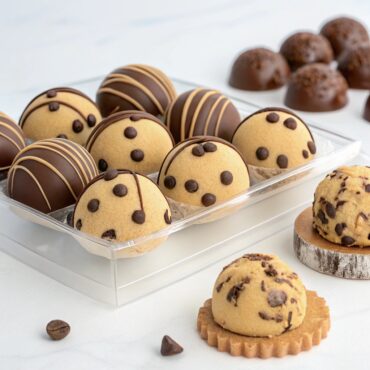 Chocolate Chip Cookie Dough Truffles