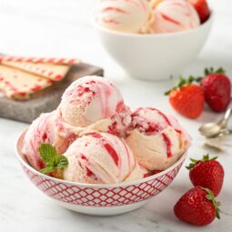 Strawberry Cheesecake Ice Cream Recipe