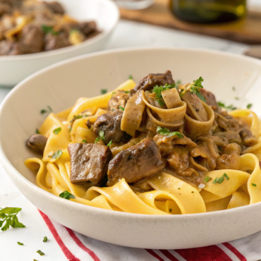 Easy Beef Stroganoff