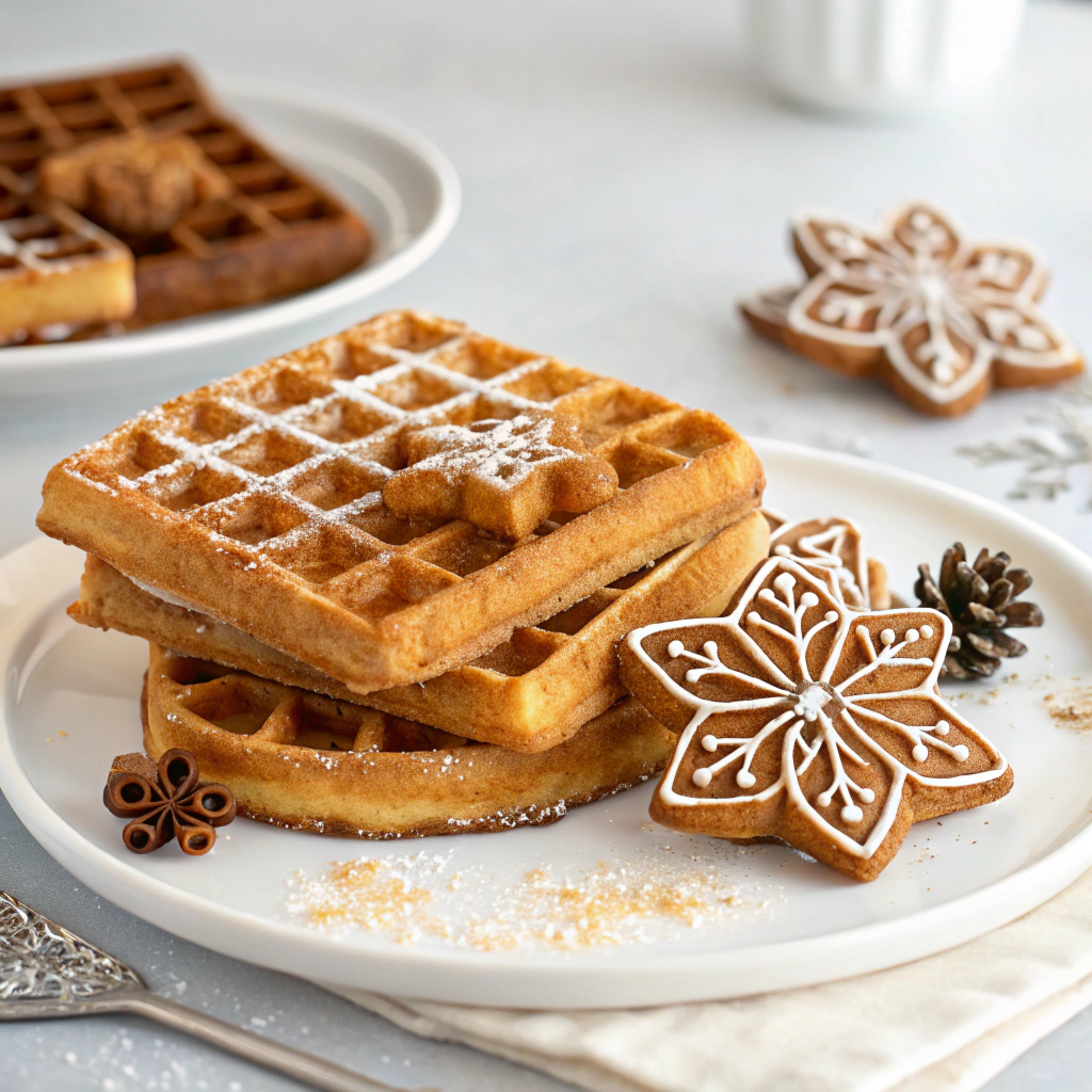 Gingerbread Waffles