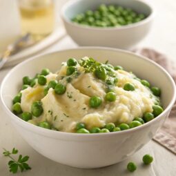 Creamed Potatoes and Peas