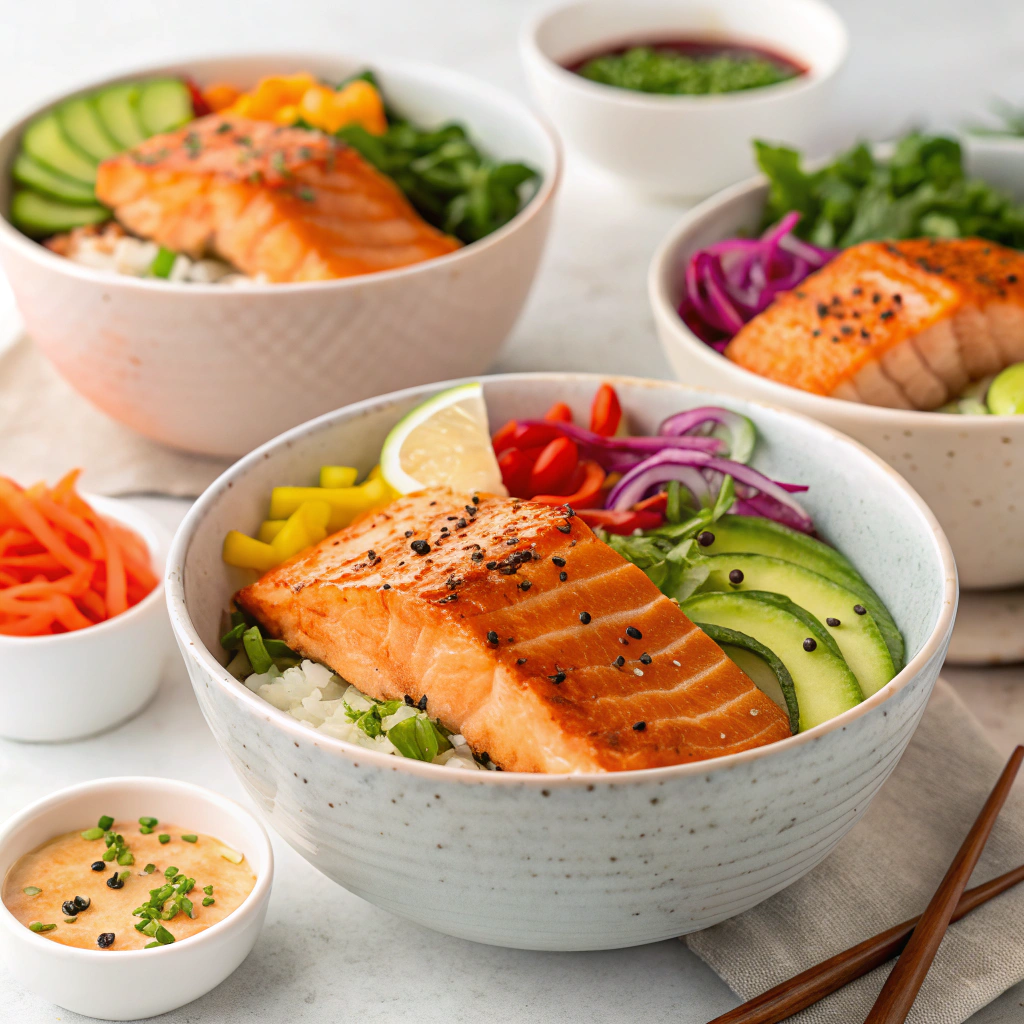 Salmon Bowls