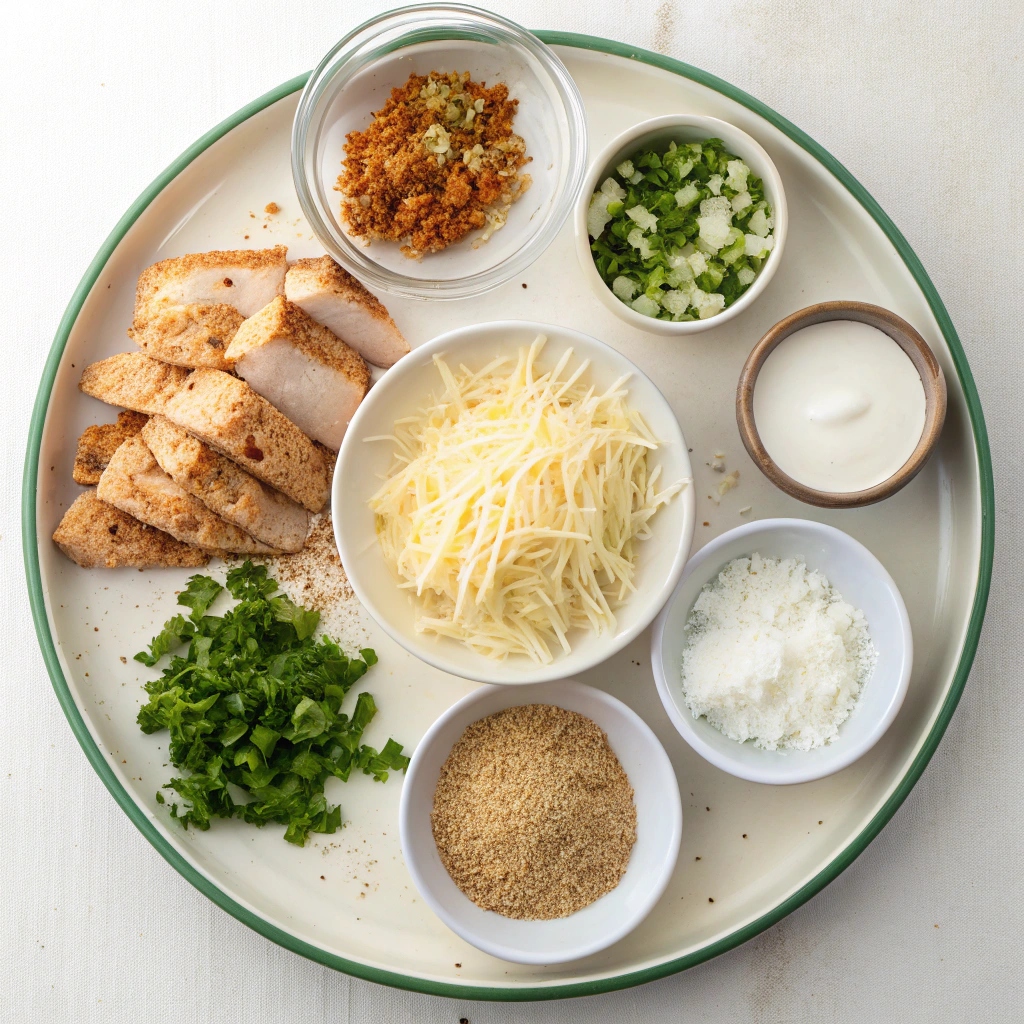 Smothered Green Chile Chicken Burritos Ingredients