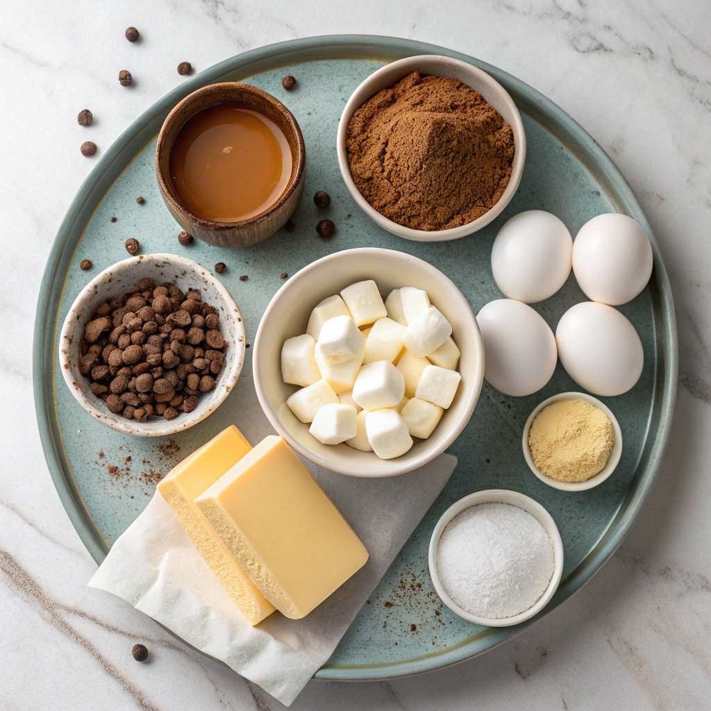 Chocolate Marshmallow Cookies Ingredients