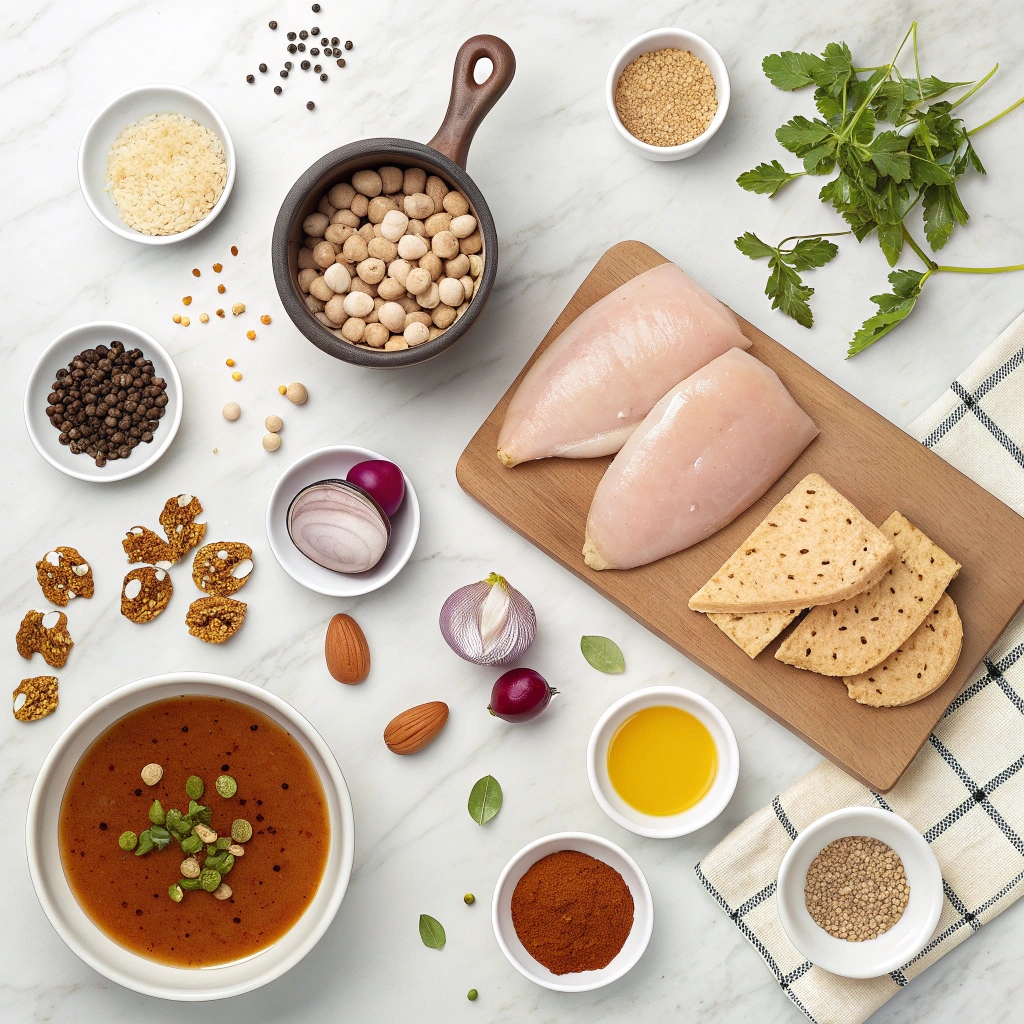 Ingredients for Traditional Mole Sauce