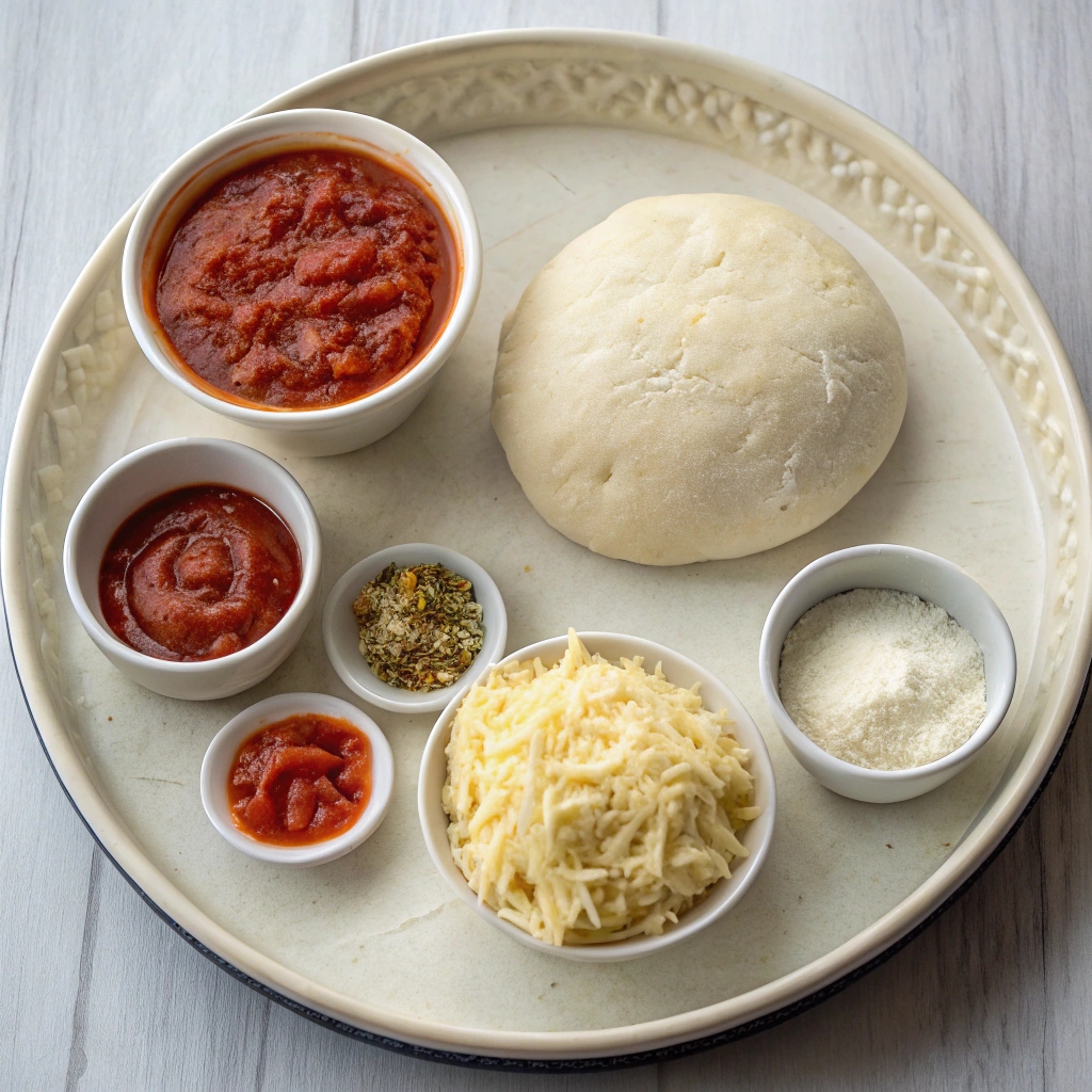 Ingredients for Perfect Air Fryer Pizza