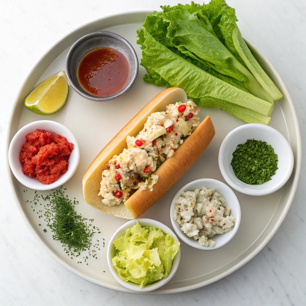 Ingredients for Classic Lobster Roll