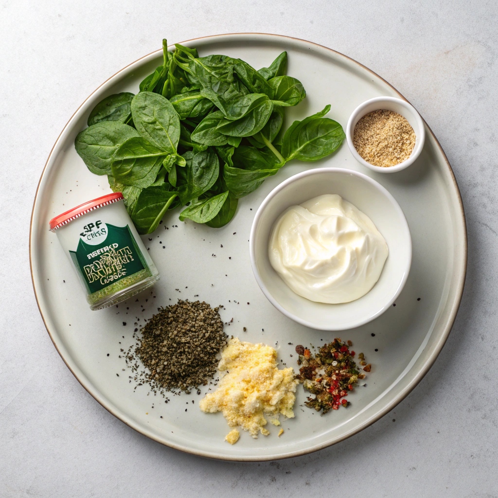 Fresh Veggie Dip Ingredients