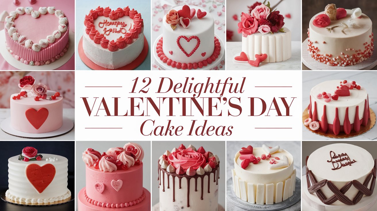 12 Delightful Valentine’s Day Cake Ideas to Warm Your Heart