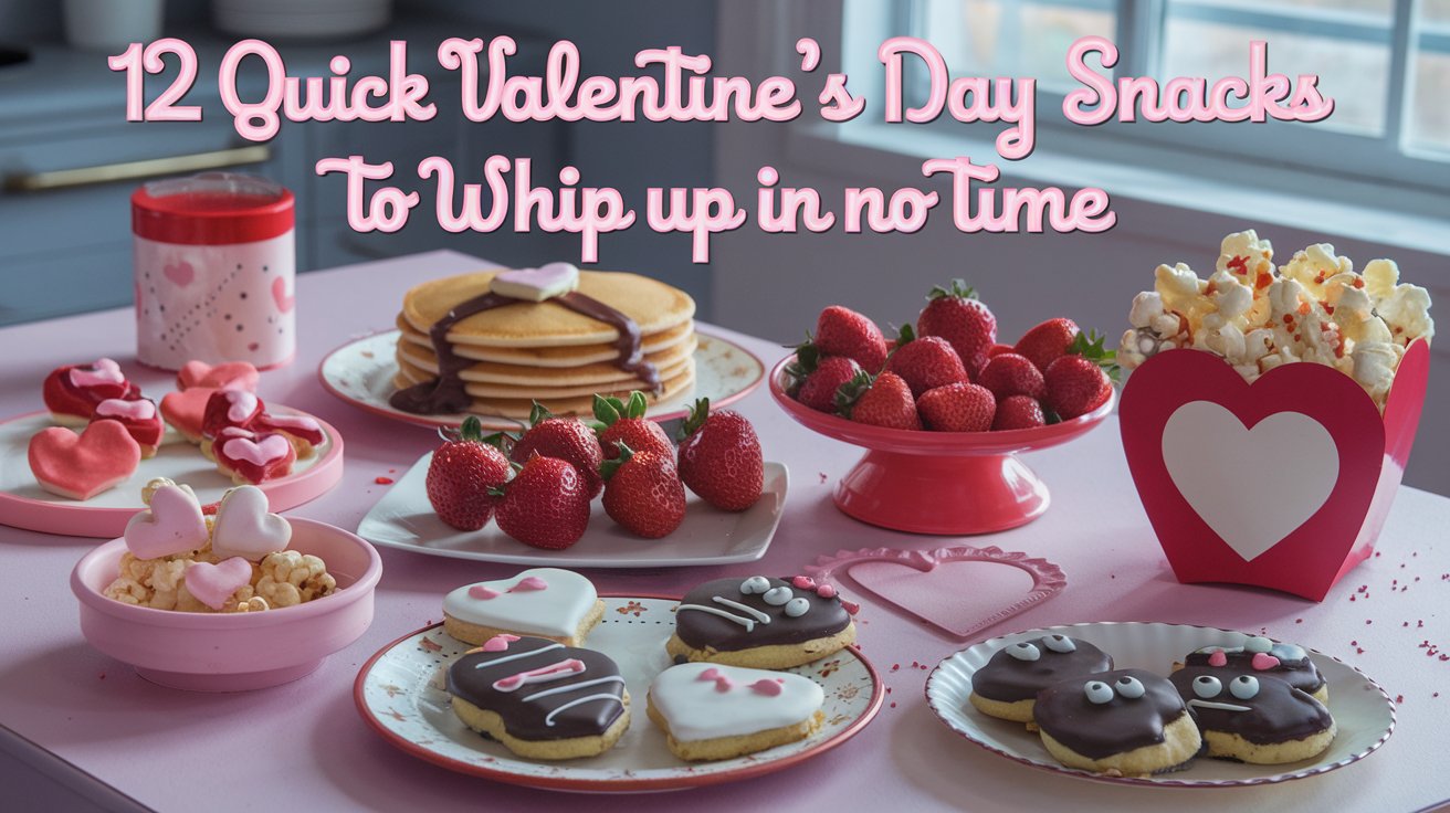 12 Quick Valentine’s Day Snacks to Whip Up in No Time