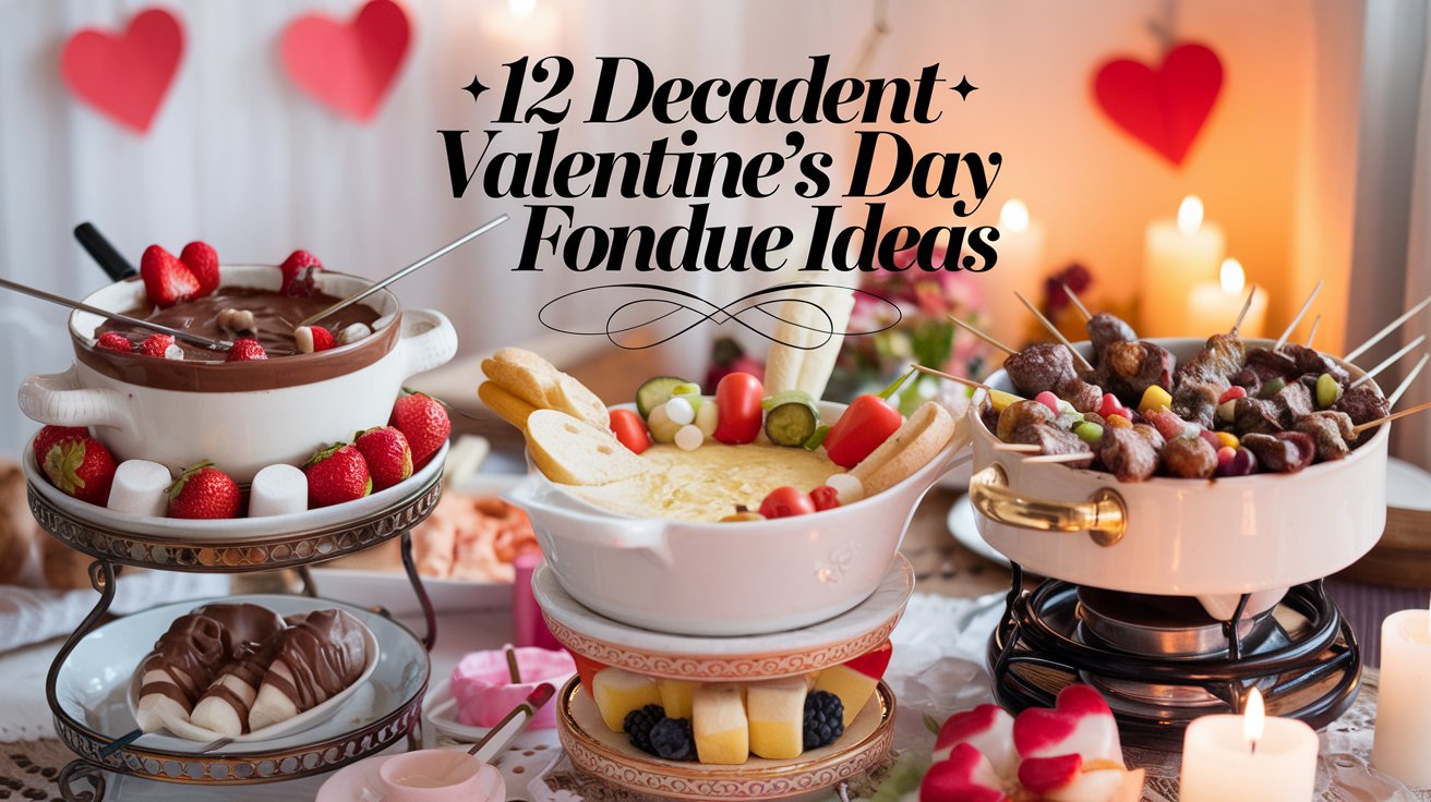 12 Decadent Valentine’s Day Fondue Ideas to Spice Up Your Evening