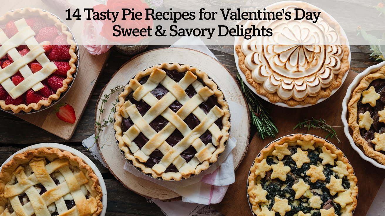 14 Tasty Pie Recipes for Valentine’s Day: Sweet & Savory Delights