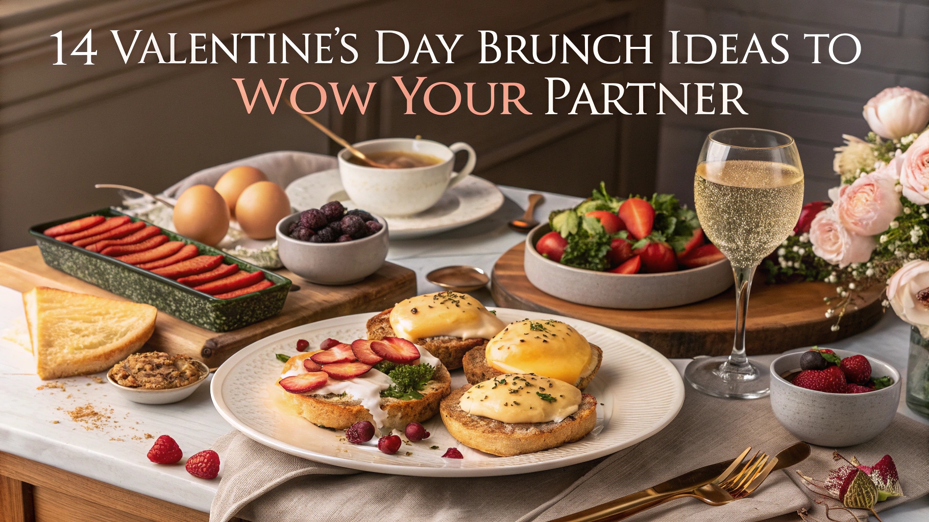 14 Valentine’s Day Brunch Ideas to Wow Your Partner