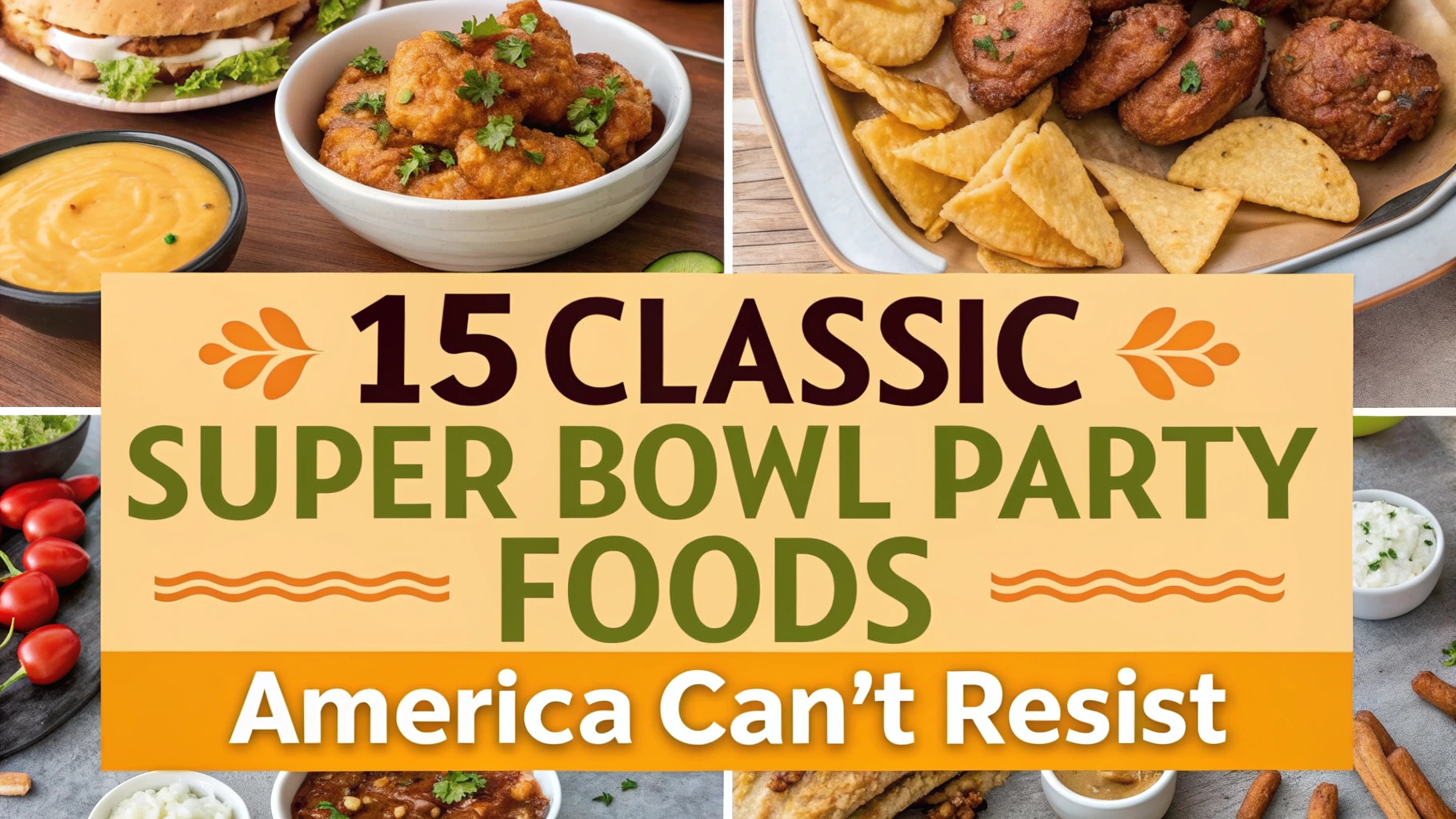 15 Classic Super Bowl Party Foods America Can't Resist