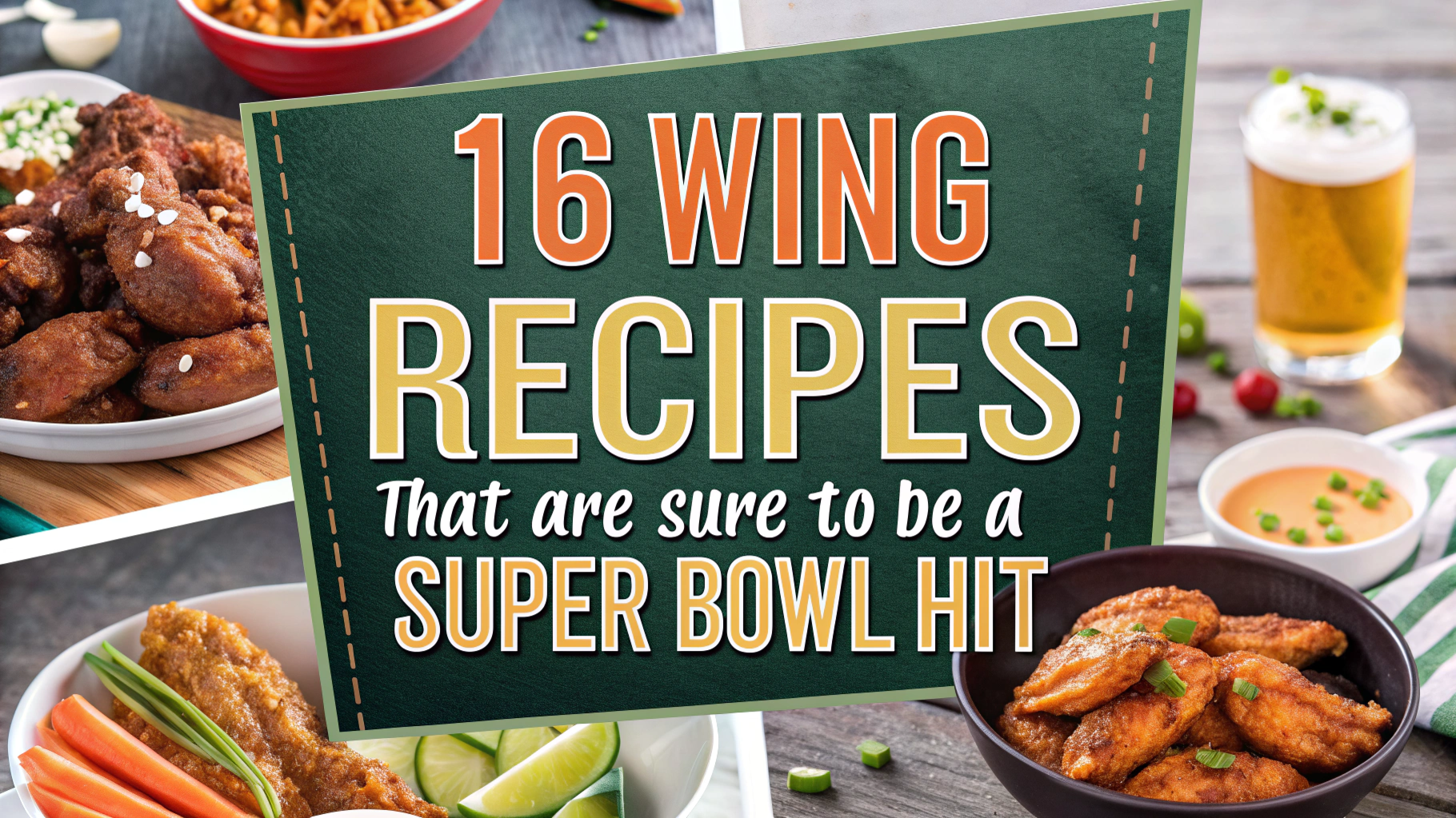 16 Wing Recipes That Are Sure to Be a Super Bowl Hit