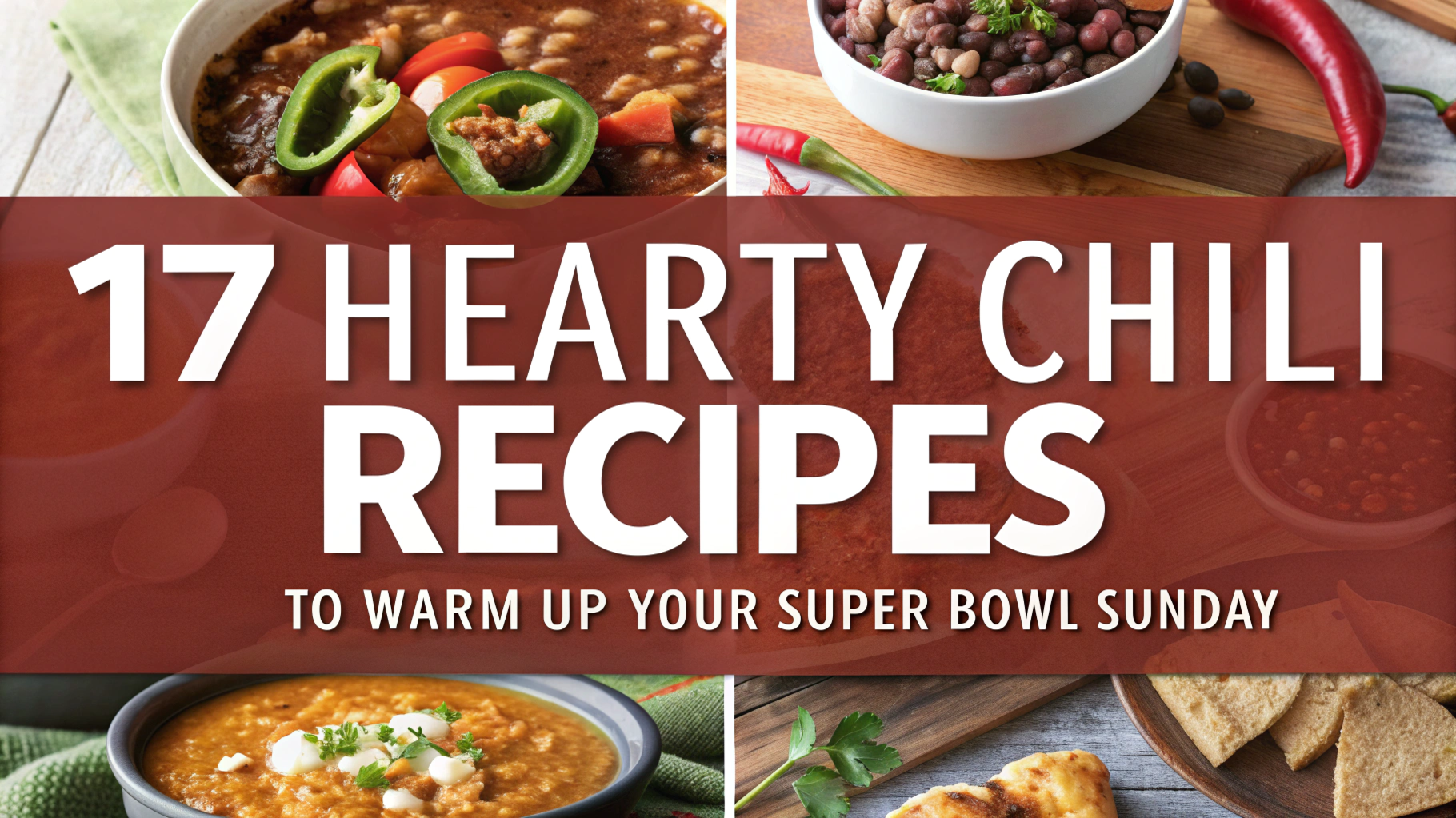 17 Hearty Chili Recipes to Warm Up Your Super Bowl Sunday