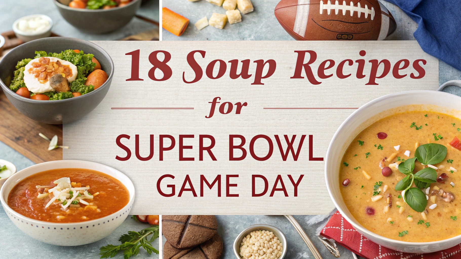 18 Soup Recipes for Super Bowl Game Day