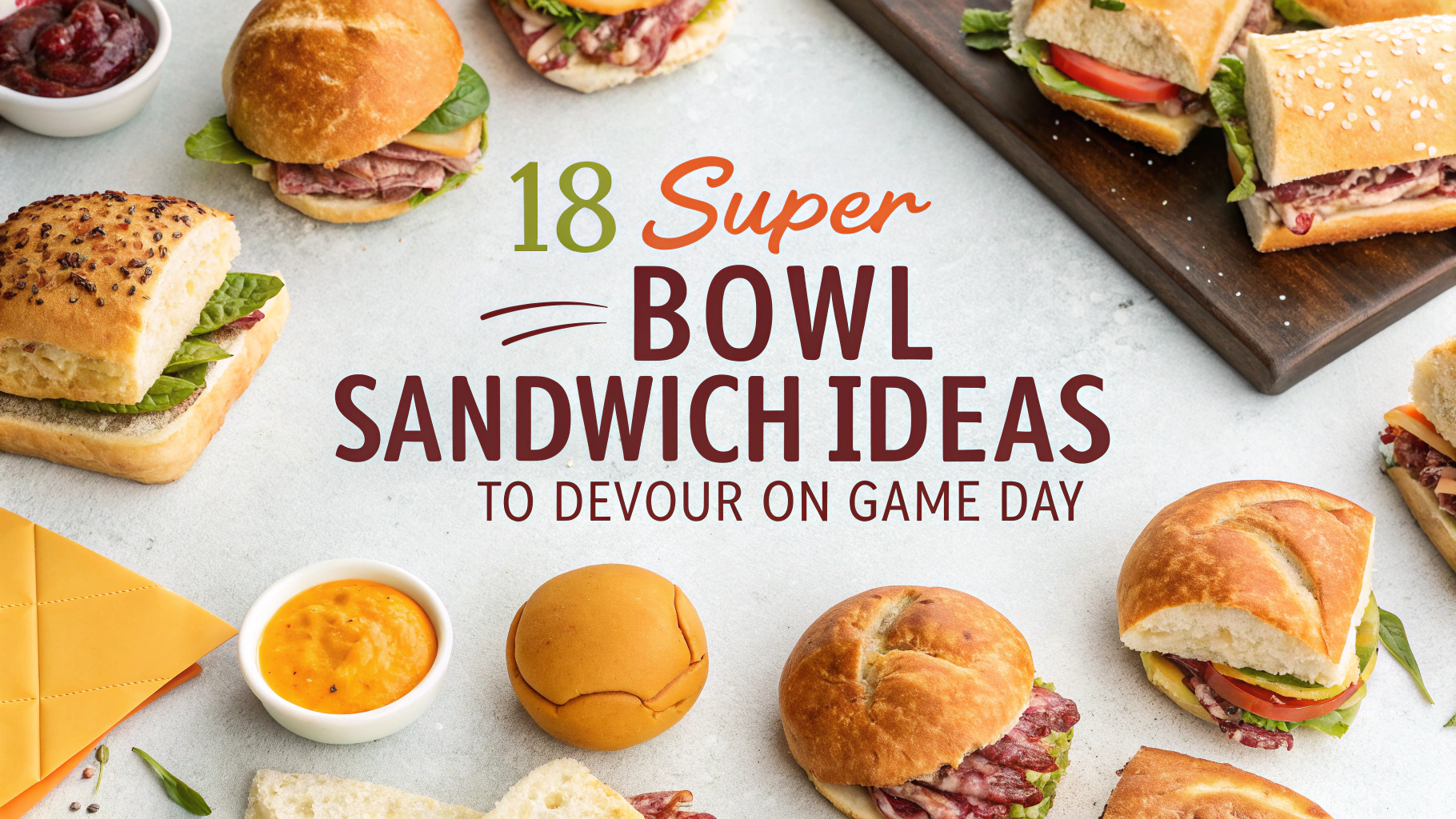 18 Super Bowl Sandwich Ideas to Devour on Game Day