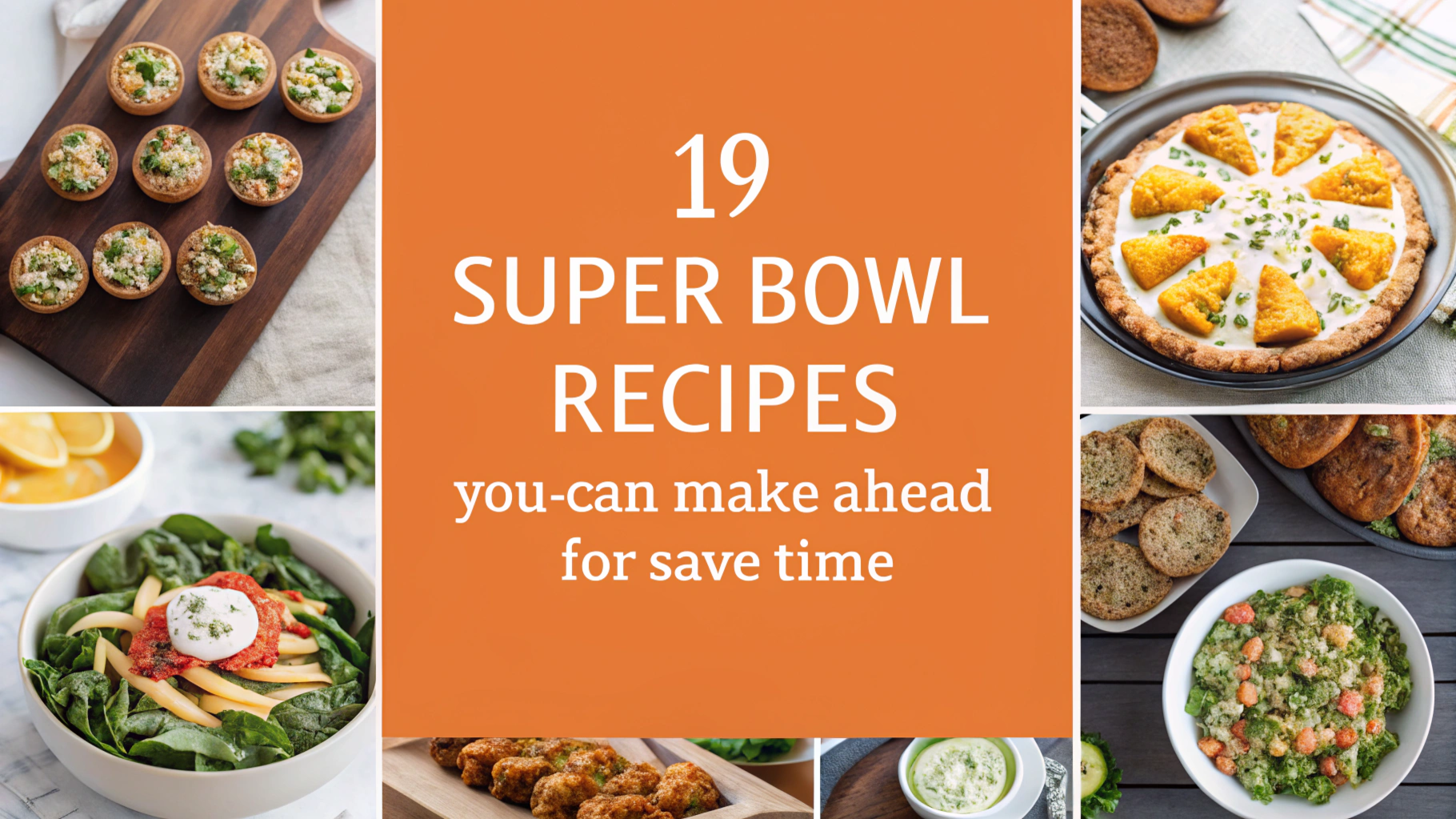 19 Super Bowl Recipes You Can Make Ahead to Save Time