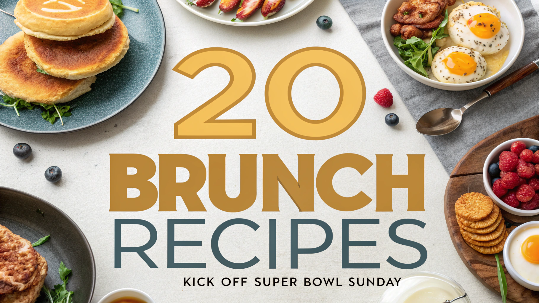 20 Brunch Recipes to Kick Off Super Bowl Sunday