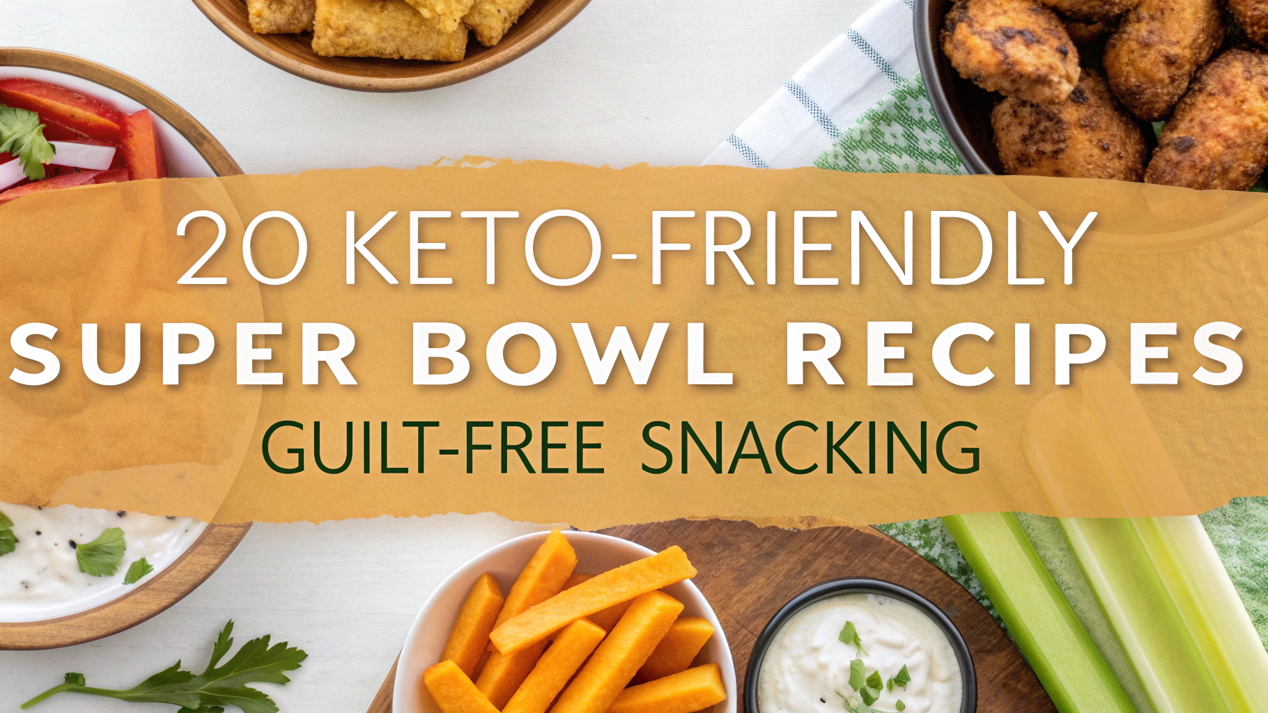 20 Keto-Friendly Super Bowl Recipes for Guilt-Free Snacking